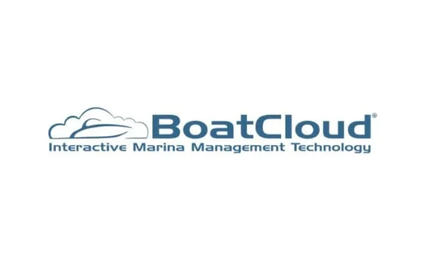 BoatCloud logo with a cloud and boat icon, and the text "Interactive Marina Management Technology" below the company name.