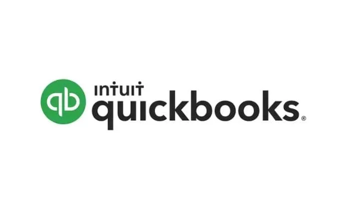 QuickBooks logo featuring a green circle with "qb" in white, next to the words "intuit quickbooks" in black text on a white background.